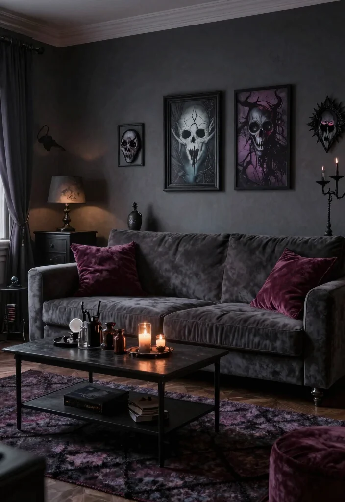 15 Horror Living Room Ideas: Dark Creepy Aesthetic - Conclusion 1
