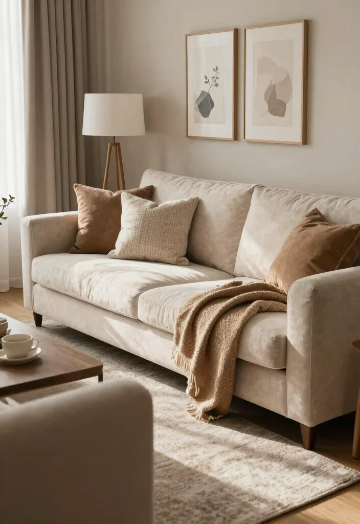 15 Living Room Inspiratie Luxe Ideas: Elegant High-End Style - 11. Balance Comfort with Style 1
