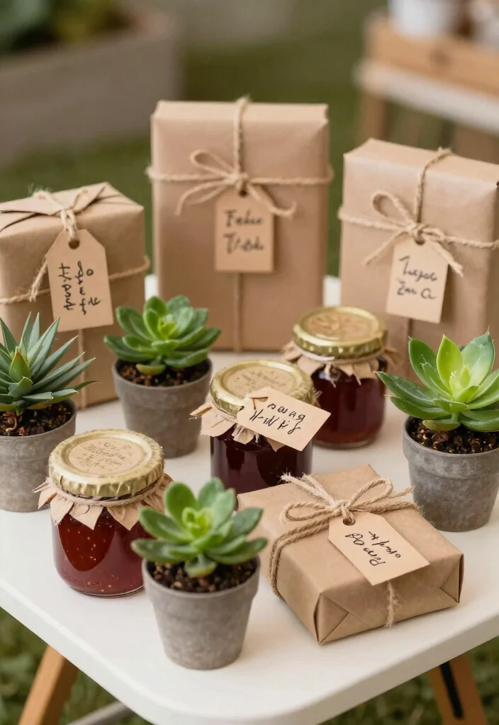 15 Living Room Picnic Ideas for Cozy Floor Seating Vibes - 15. Personalized Picnic Gifts 1