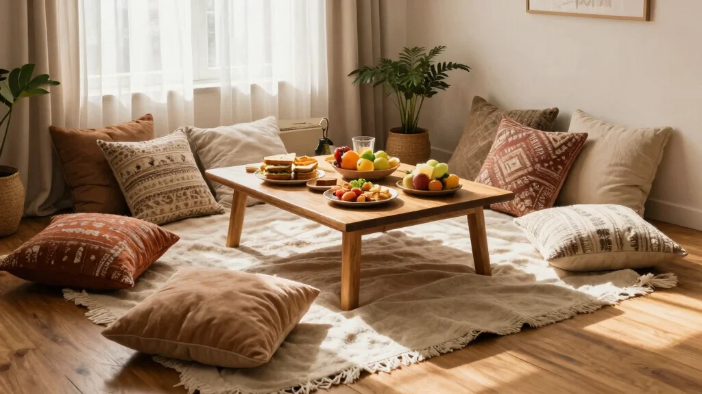15 Living Room Picnic Ideas for Cozy Floor Seating Vibes