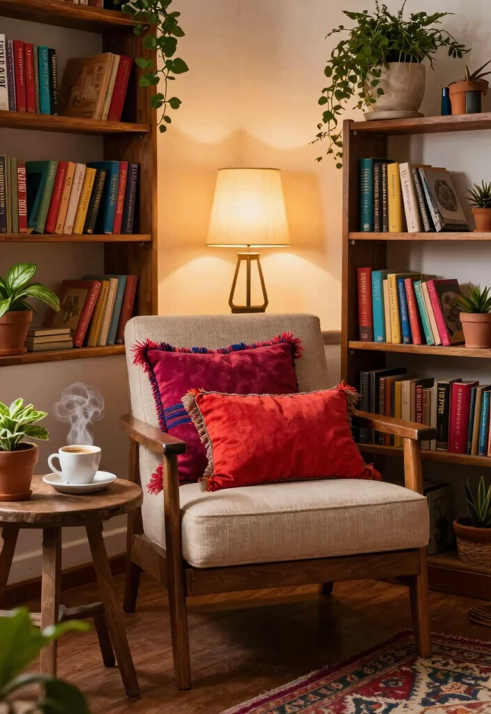 15 Mexican Living Room Ideas: Embracing Colorful Cultural Style - 10. Create Cozy Nooks 1