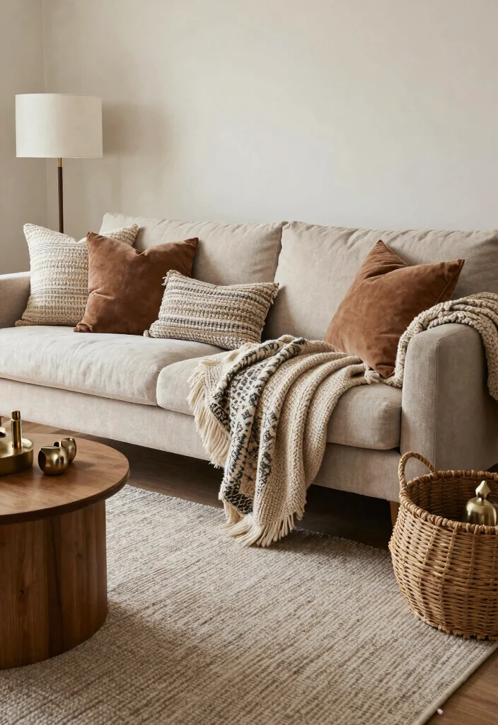 15 Pop Living Room Ideas: Bold, Colorful, Fun - 6. Unique Textures 1