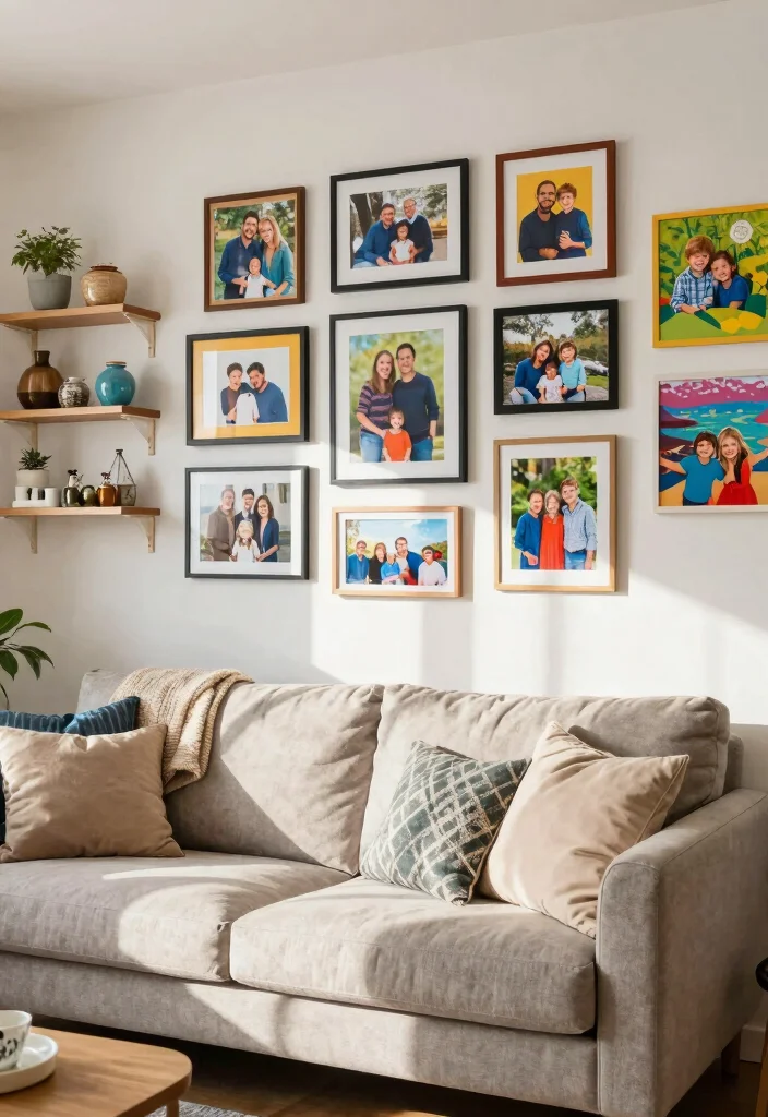 15 Suburban Living Room Ideas for Cozy Everyday Living - 7. Personal Touches 1