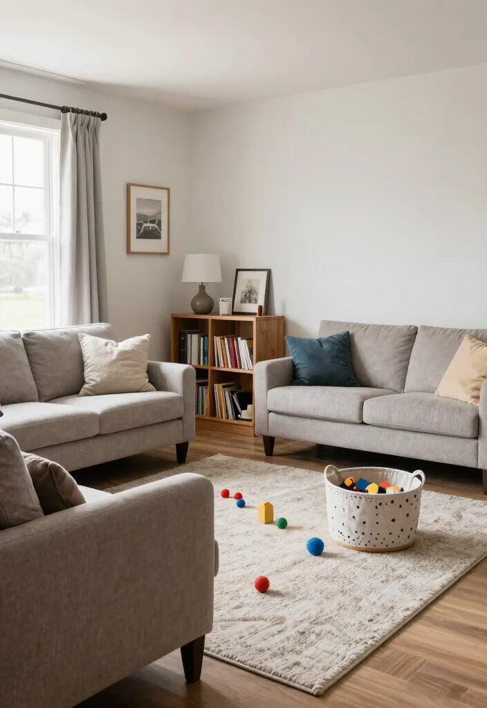 15 Suburban Living Room Ideas for Cozy Everyday Living - 8. Multi-functional Spaces 1