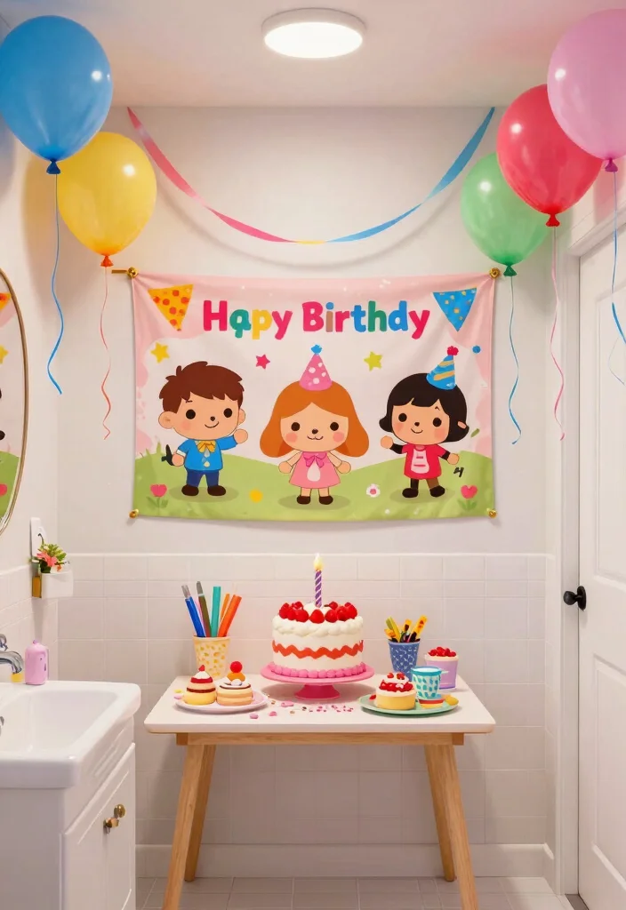 15 Toca Boca Bedroom Ideas for Big Family House Bathrooms: Fun Themes for Kids - 14. Toca Boca Birthday Bash Decor 1