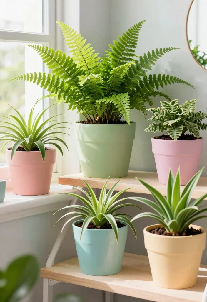 15 Toca Boca Bedroom Ideas for Big Family House Bathrooms: Fun Themes for Kids - 9. Indoor Plant Decor 1