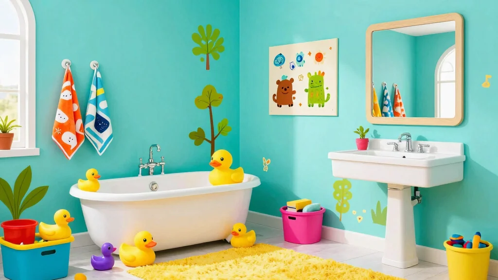 15 Toca Boca Bedroom Ideas for Big Family House Bathrooms: Fun Themes for Kids
