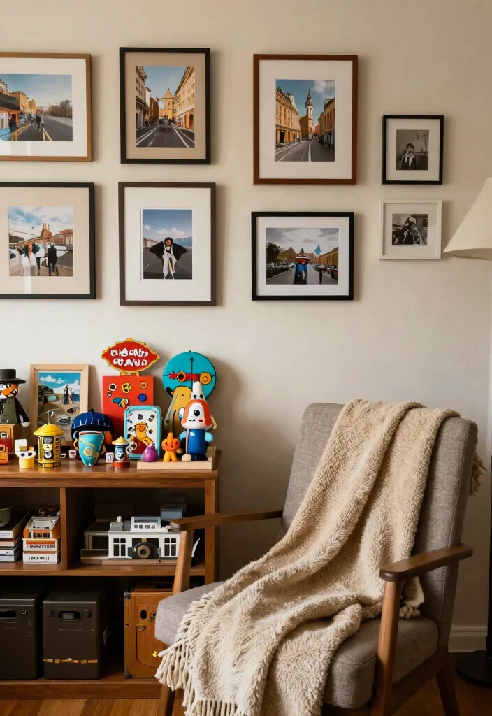 15 Witchy Living Room Ideas for a Dark Mystical Aesthetic - 15. Personal Touches 1