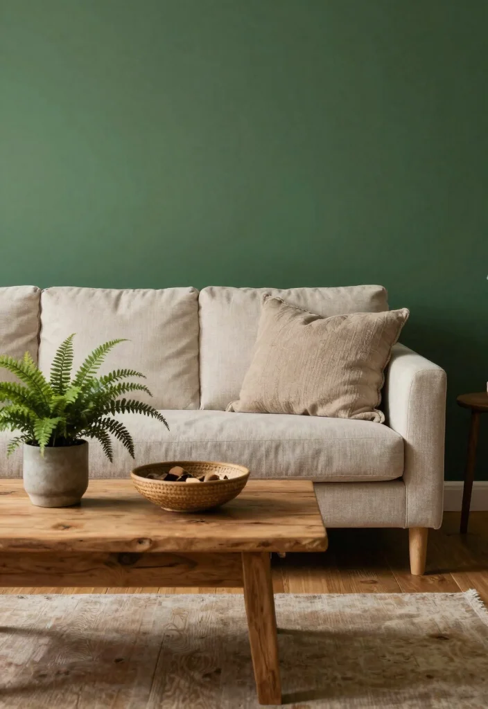 16 American Living Room Design Ideas Comfortable and Timeless - 1. Embrace Earthy Hues 1