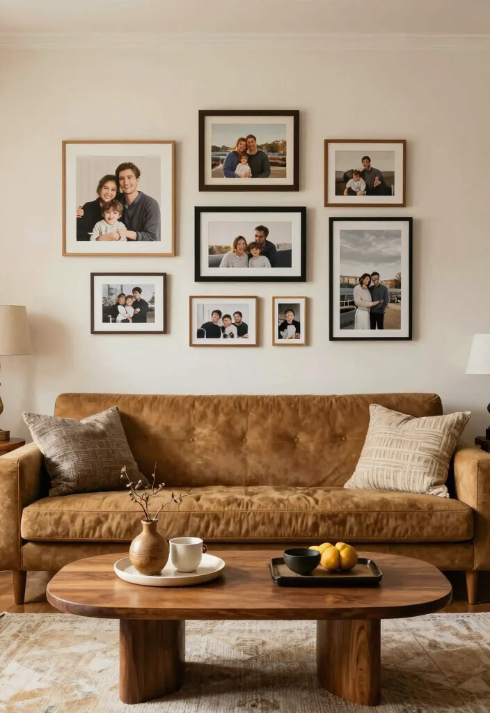 16 American Living Room Design Ideas Comfortable and Timeless - 8. Add Personal Touches 1