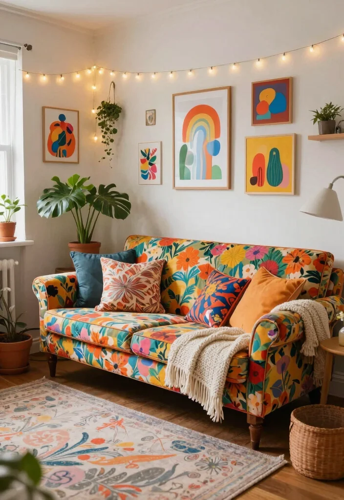 16 Cozy Couch in Bedroom Ideas for Functional Relaxed Seating - 6. Eclectic Mix 1