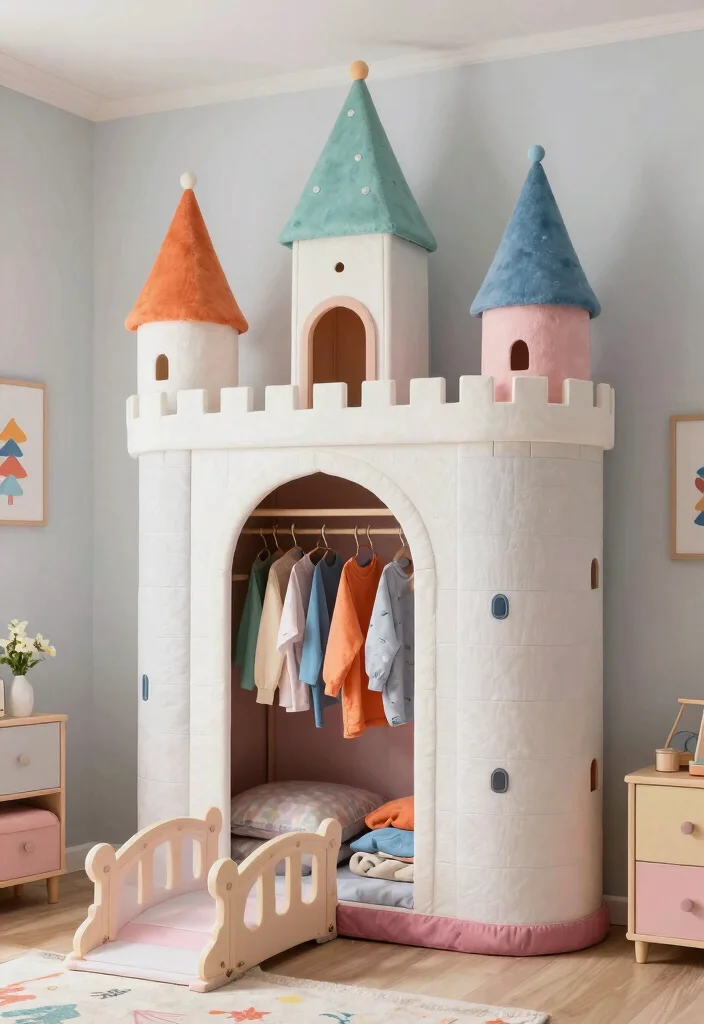 16 Kids Bedroom Wardrobe Design Ideas: Smart Playful Storage - 5. Themed Wardrobes 1