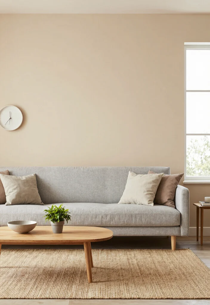 16 Living Room Simple Design Ideas for a Clean, Calm Living - 1. Embrace Neutral Tones 1