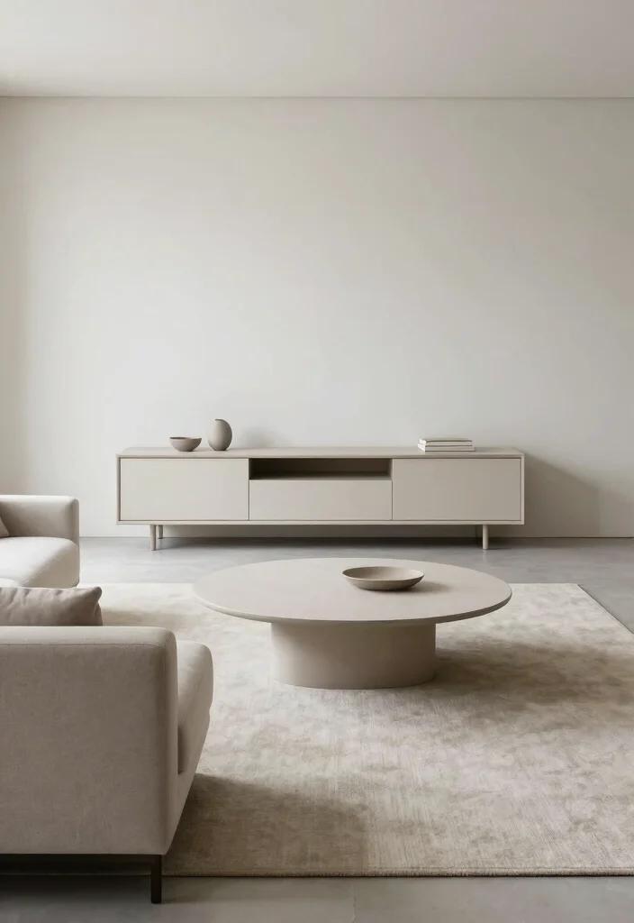 16 Living Room Simple Design Ideas for a Clean, Calm Living - 14. Maintain Clean Lines 1