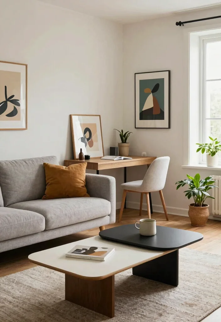 16 Living Room With Character Ideas Personal and Unique - 14. Multi-Functional Spaces 1