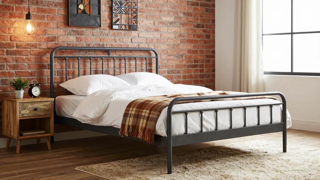 16 Metal Frame Bedroom Ideas for an Industrial Light Look