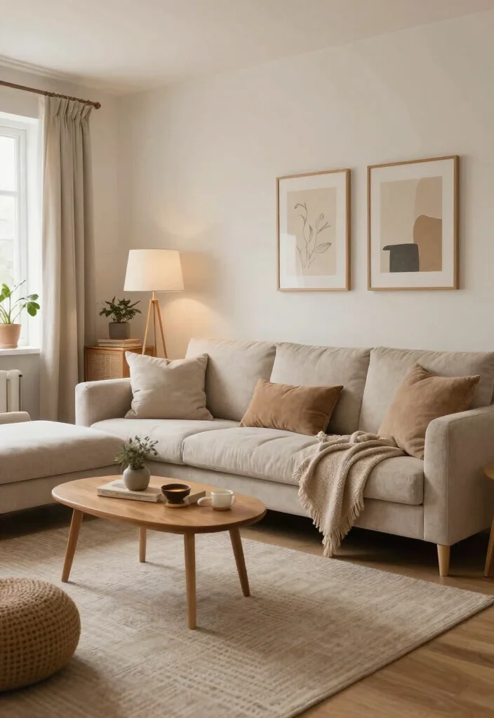 16 Nude Living Room Ideas: Soft Minimal Warmth - Conclusion 1