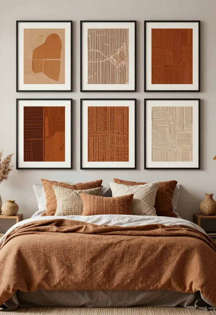 16 Prints for Bedroom Wall Art Ideas Easy Stylish Decor - 14. Artistic Texture Prints 1