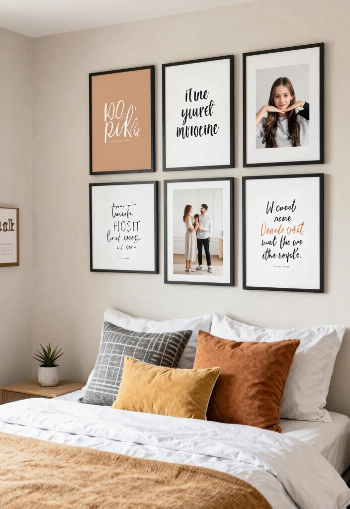 16 Prints for Bedroom Wall Art Ideas Easy Stylish Decor - 16. Customizable Art 1