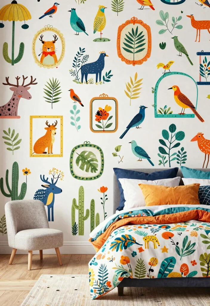 16 Prints for Bedroom Wall Art Ideas Easy Stylish Decor - 9. Whimsical Animal Prints 1