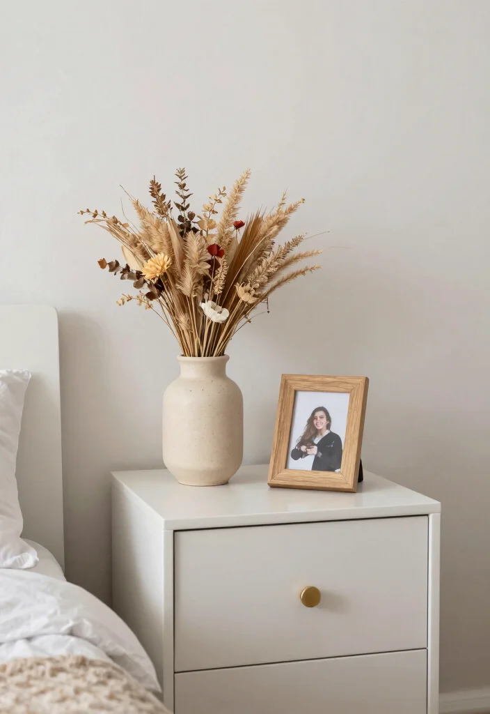 16 Small Main Bedroom Ideas: Comfortable Balanced Design - 10. Personalize with Accessories 1