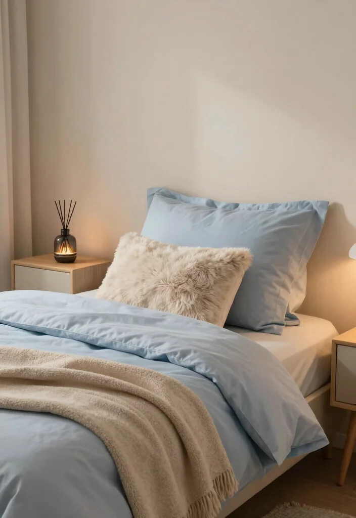 16 Small Main Bedroom Ideas: Comfortable Balanced Design - 16. Create a Relaxing Atmosphere 1