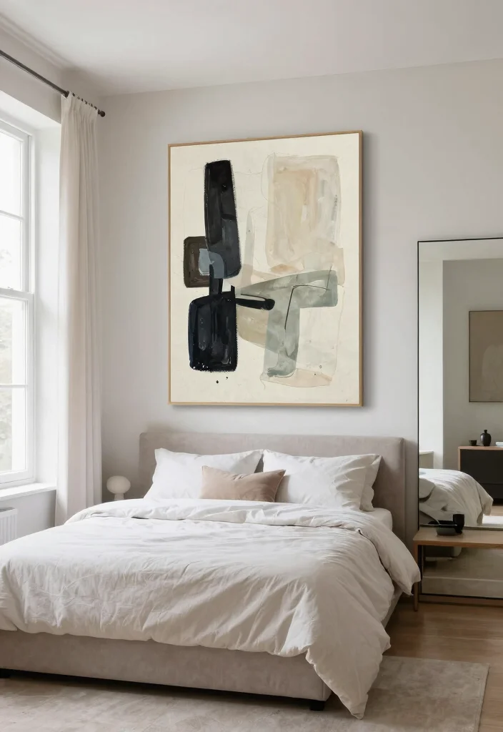 16 Small Main Bedroom Ideas: Comfortable Balanced Design - 4. Create a Focal Point 1