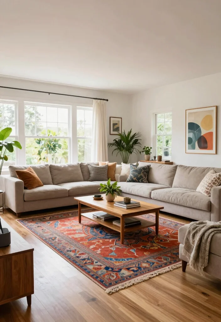 16 Texas Living Room Ideas: Warm Rustic Modern Mix - 13. Inclusive Open Spaces 1