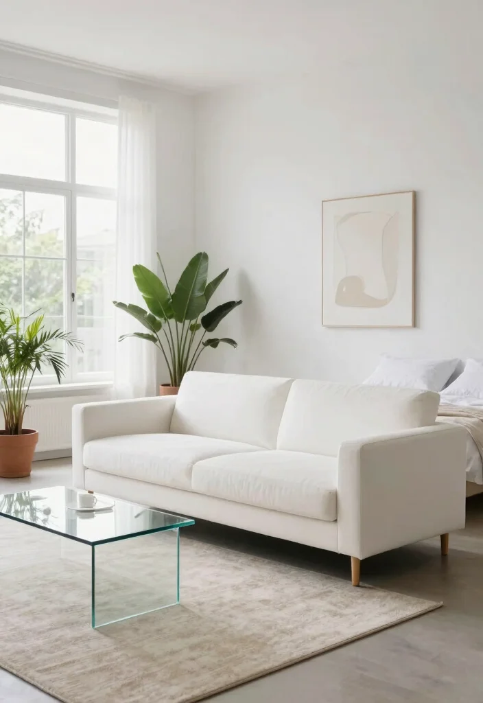 17 Bedroom With Sitting Area Ideas Relaxed Luxury Touch - 3. Minimalist Sitting Area 1