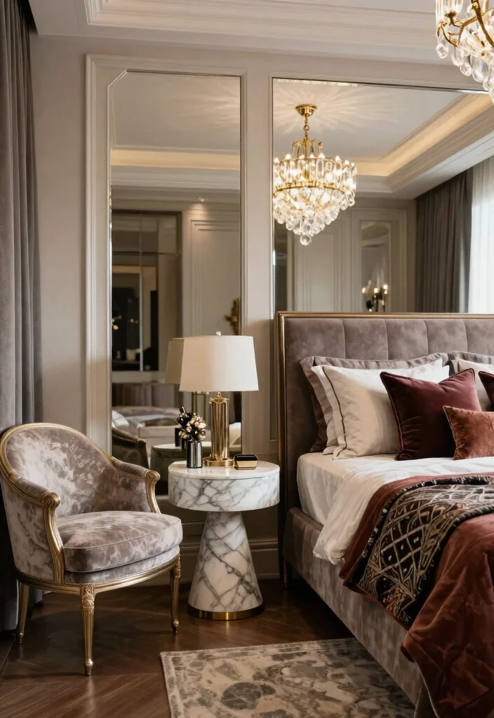 17 Bedroom With Sitting Area Ideas Relaxed Luxury Touch - 8. Elegant Accents 1