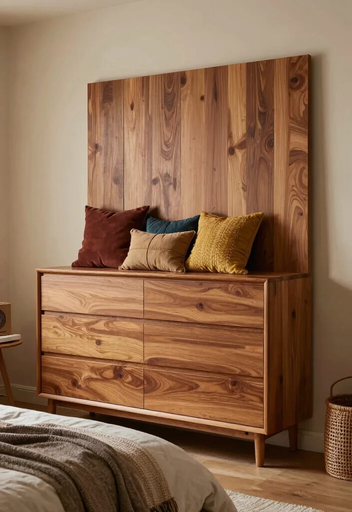 17 Bedroom With Wood Paneling Wall Ideas for a Warm Textured Look - 14. Wood Paneling in Unconventional Places 1