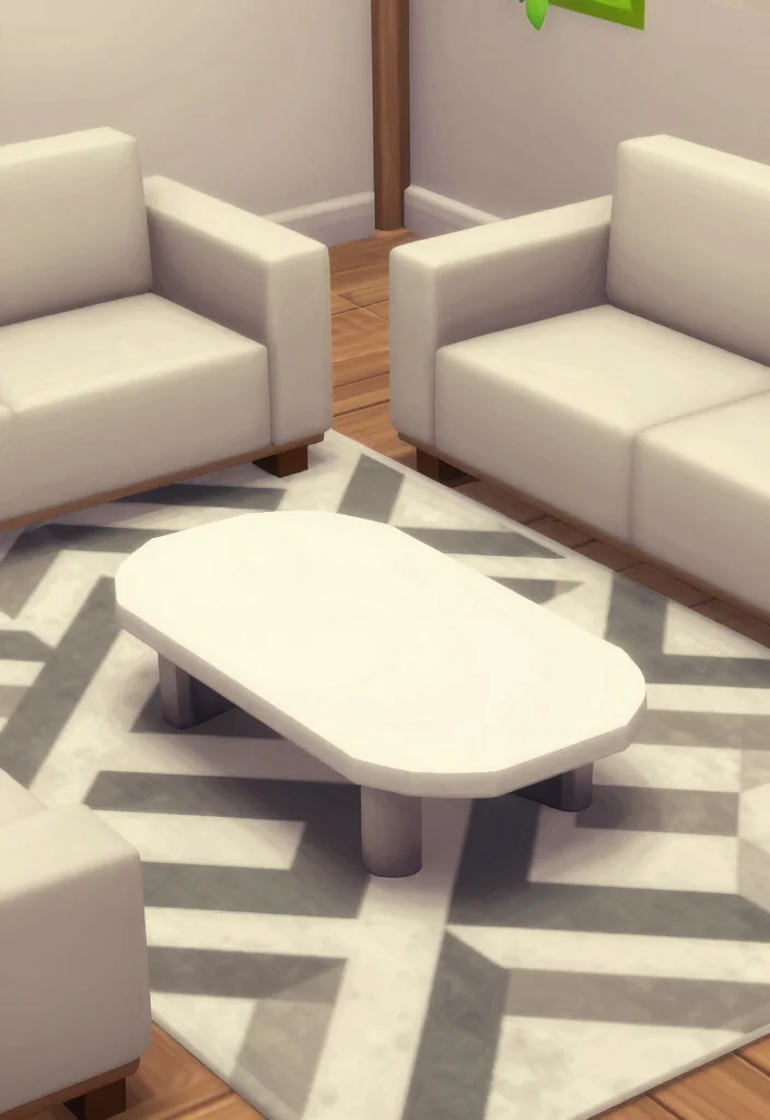 17 Bloxburg Living Room Ideas Aesthetic and Creative - 17. Clean Lines and Geometric Patterns 1