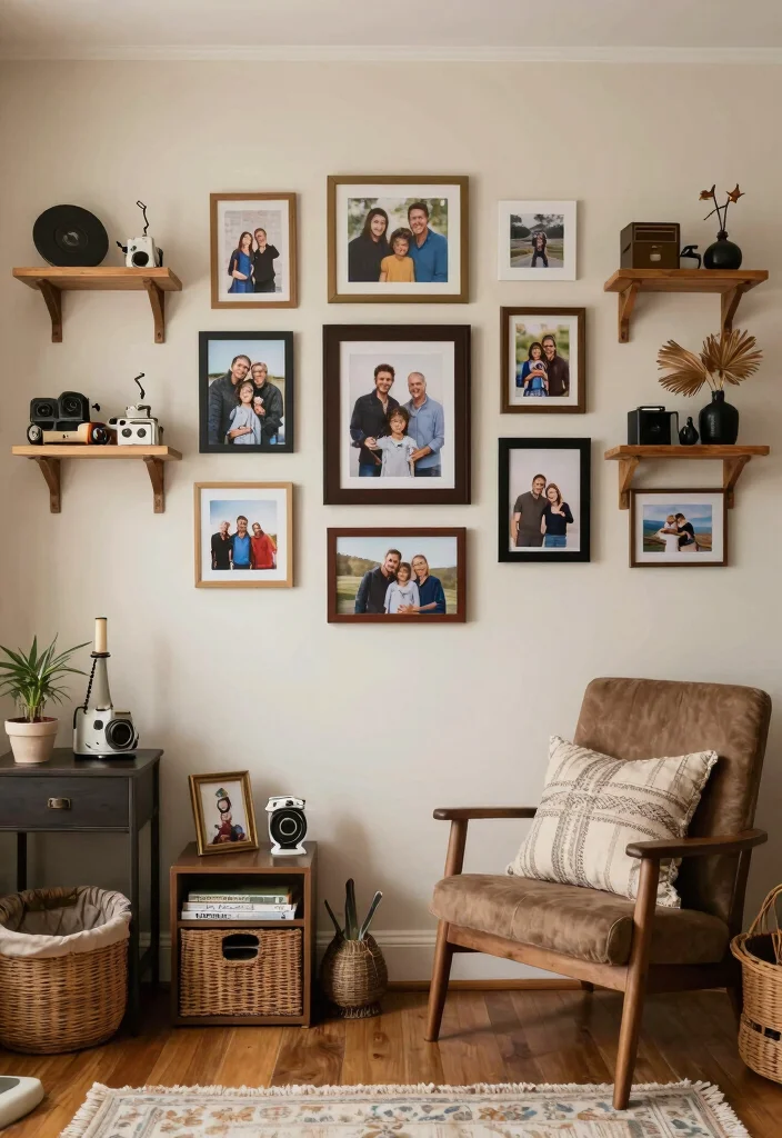 17 Closed Living Room Ideas Private Cozy Layouts - 12. Personalized Decor 1