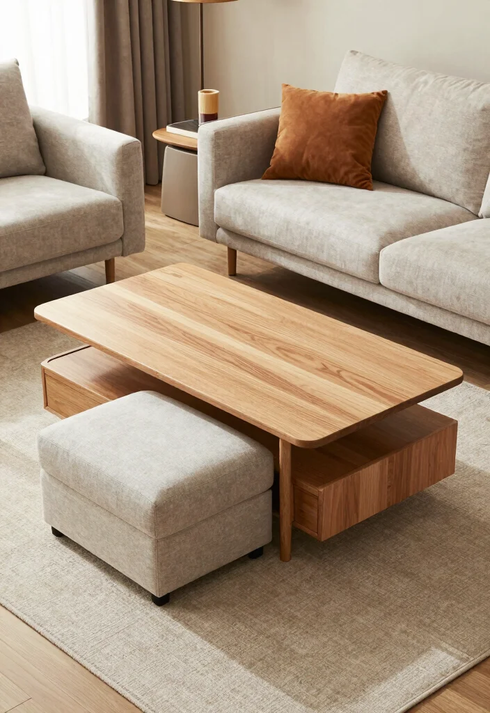 17 Closed Living Room Ideas Private Cozy Layouts - 9. Functional Furniture 1