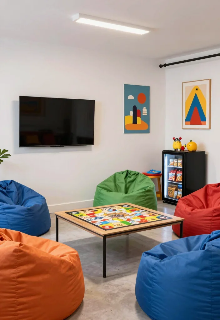 17 Garage Living Room Ideas: Smart Conversions That Work - 7. Family Fun Zone 1