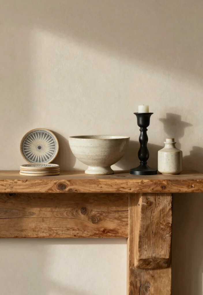 17 Living Room Mantle Decor Ideas Balanced and Beautiful - 5. Functional and Stylish Accessories 1