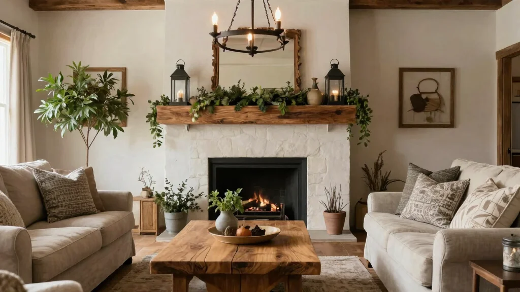 17 Living Room Mantle Decor Ideas Balanced and Beautiful
