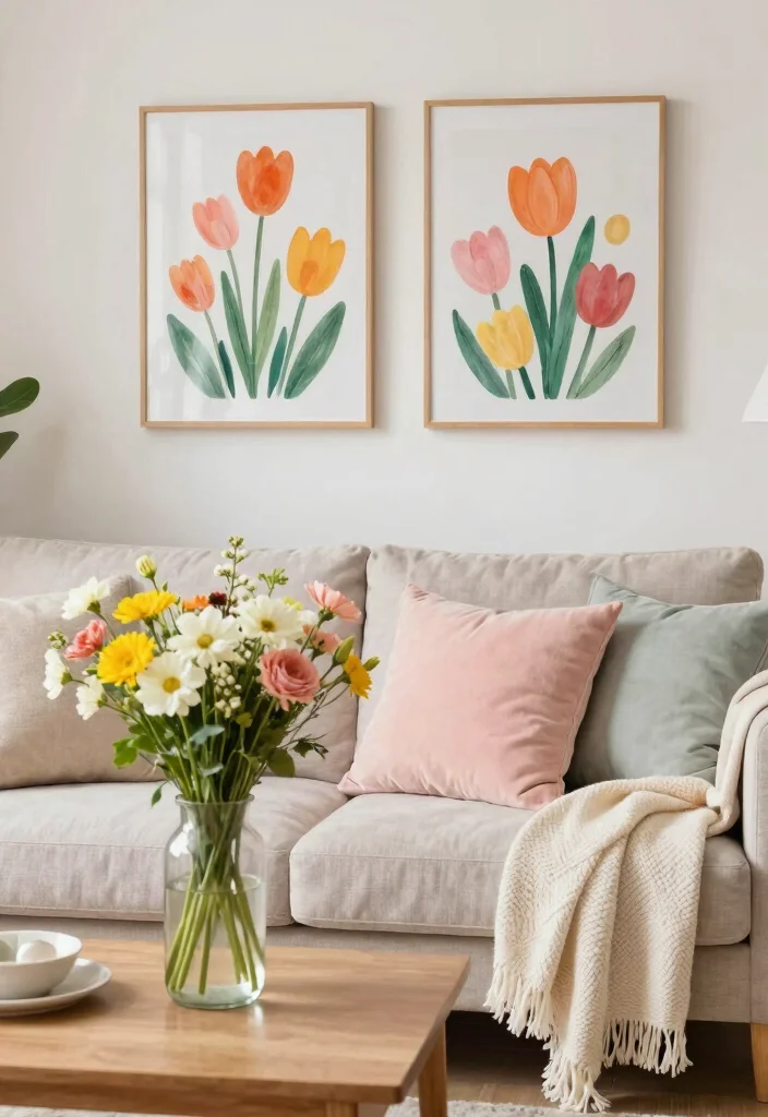 17 Messy Living Room Aesthetic Ideas: Lived-In Cozy Charm - 17. Seasonal Decor Changes 1