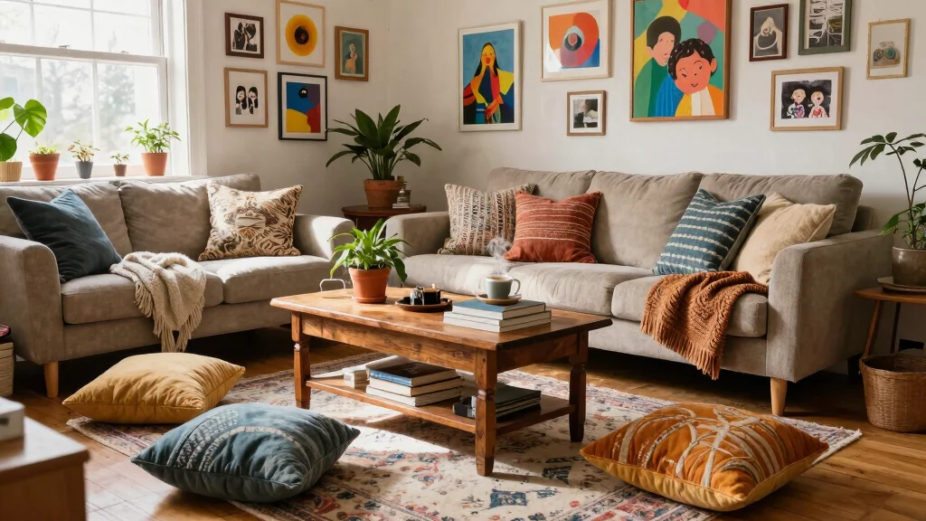 17 Messy Living Room Aesthetic Ideas: Lived-In Cozy Charm