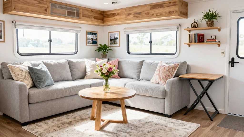 17 RV Living Room Ideas for Compact Comfortable Design