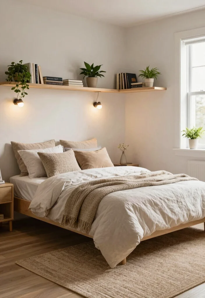 17 Rectangle Bedroom Layout Ideas Smart Space Flow - 1. Corner Bed Placement 1