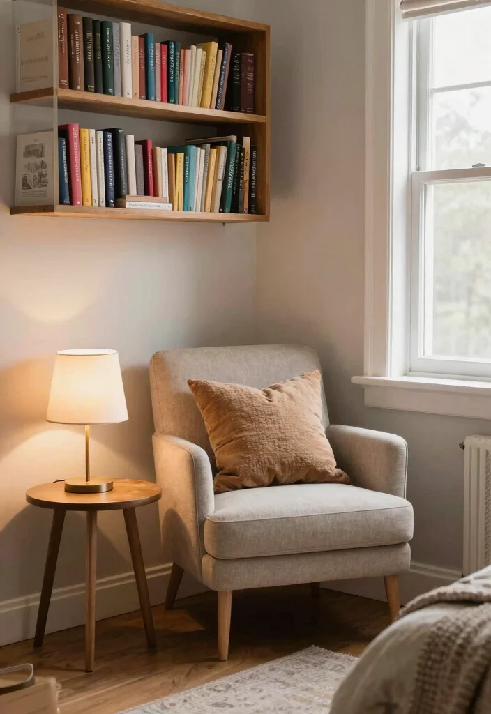 17 Rectangle Bedroom Layout Ideas Smart Space Flow - 10. Cozy Reading Nook 1