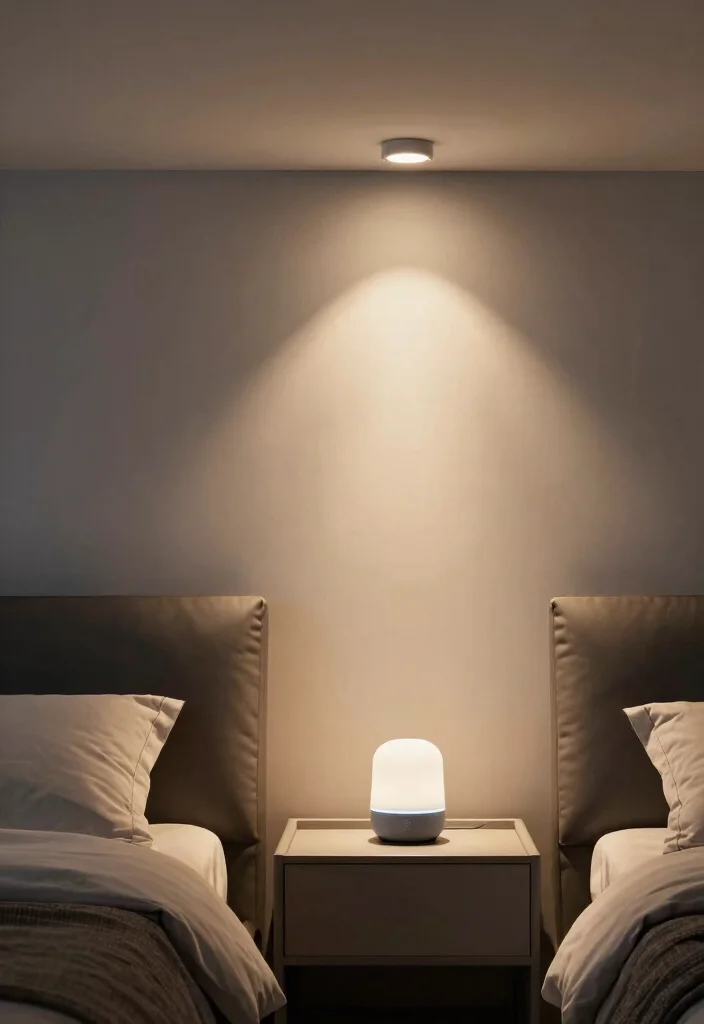 17 Rectangle Bedroom Layout Ideas Smart Space Flow - 14. Smart Technology Integration 1