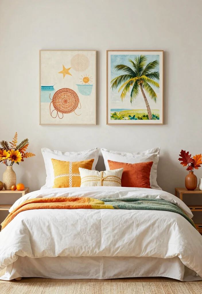 17 Rectangle Bedroom Layout Ideas Smart Space Flow - 17. Seasonal Decor Changes 1