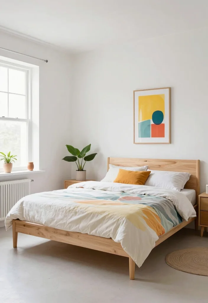 17 Rectangle Bedroom Layout Ideas Smart Space Flow - 5. Light and Bright Color Palette 1