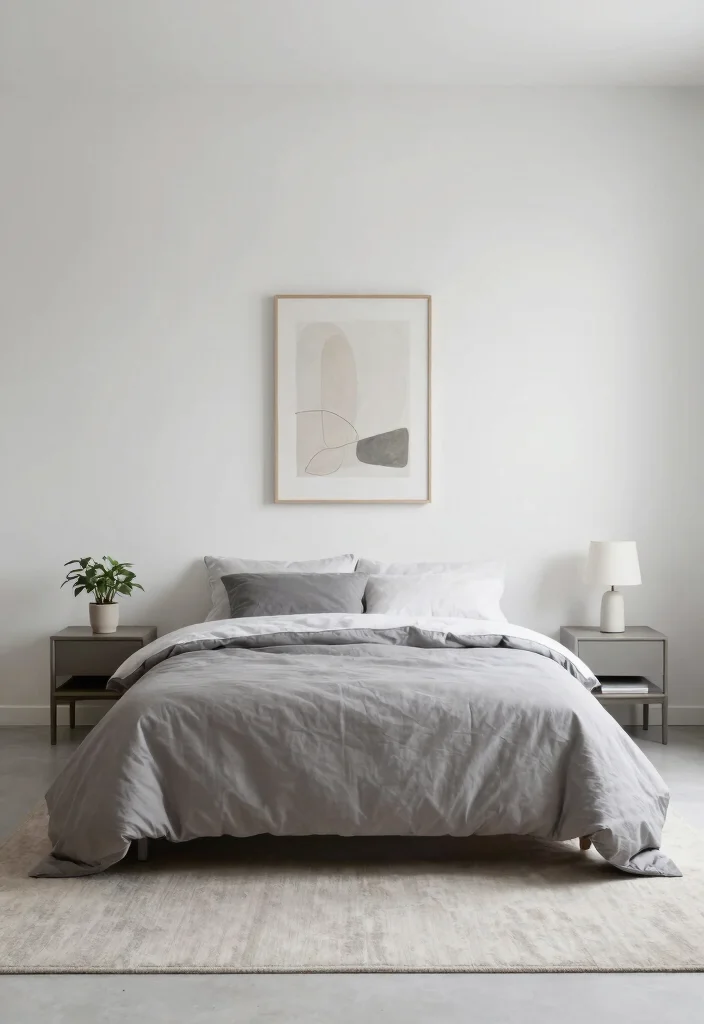 18 Bedroom Ideas for Small Rooms: DIY Smart Budget Solutions - 3. Minimalist Decor 1