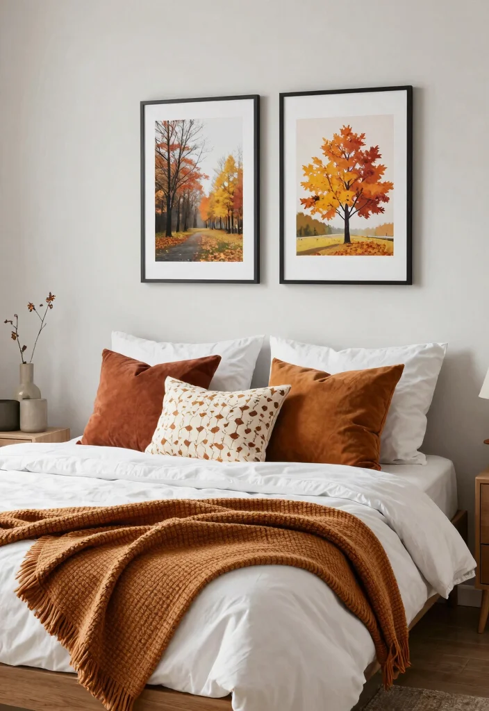 18 IKEA Malm Bedroom Ideas for a Clean Minimal Scandinavian Style - 18. Seasonal Decor Switches 1