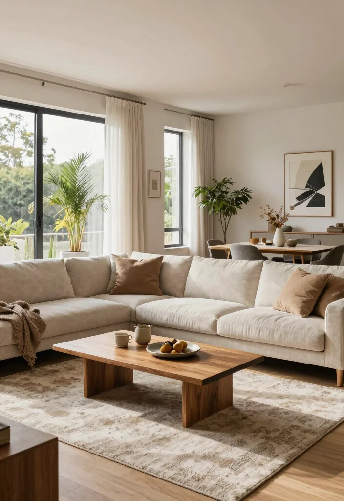 18 Living Room Big Ideas How to Style Large Spaces - 1. Embrace Open Floor Plans 1