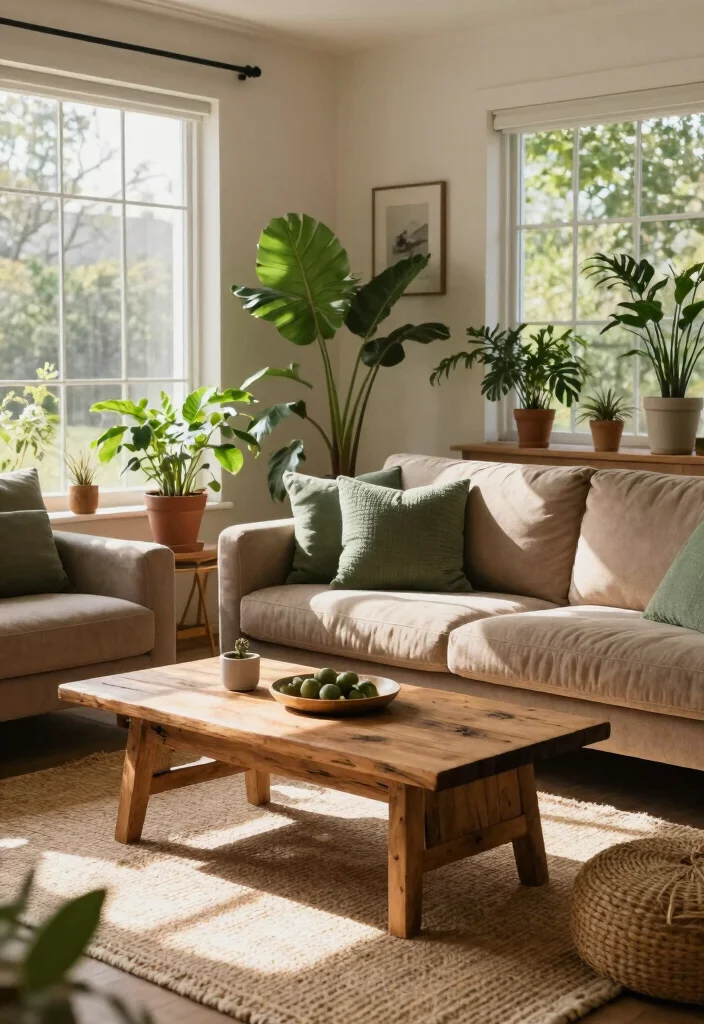 18 Living Room Goals Ideas Everyone Wants to Copy - 1. Earthy Tones and Natural Light 1
