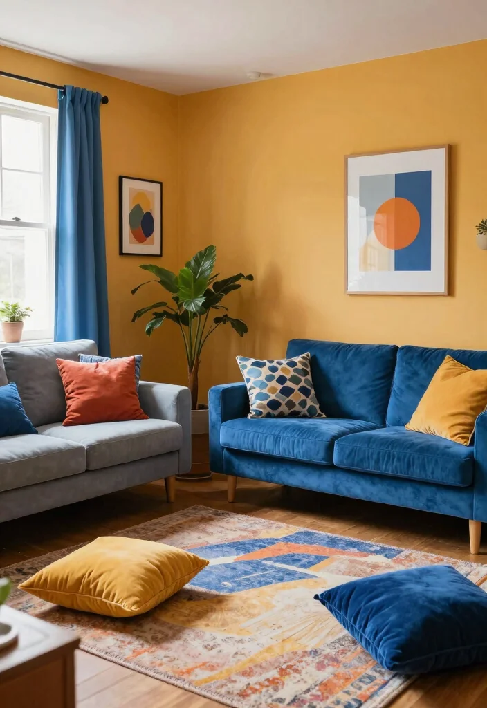 18 Living Room Goals Ideas Everyone Wants to Copy - 12. The Power of Color Psychology 1